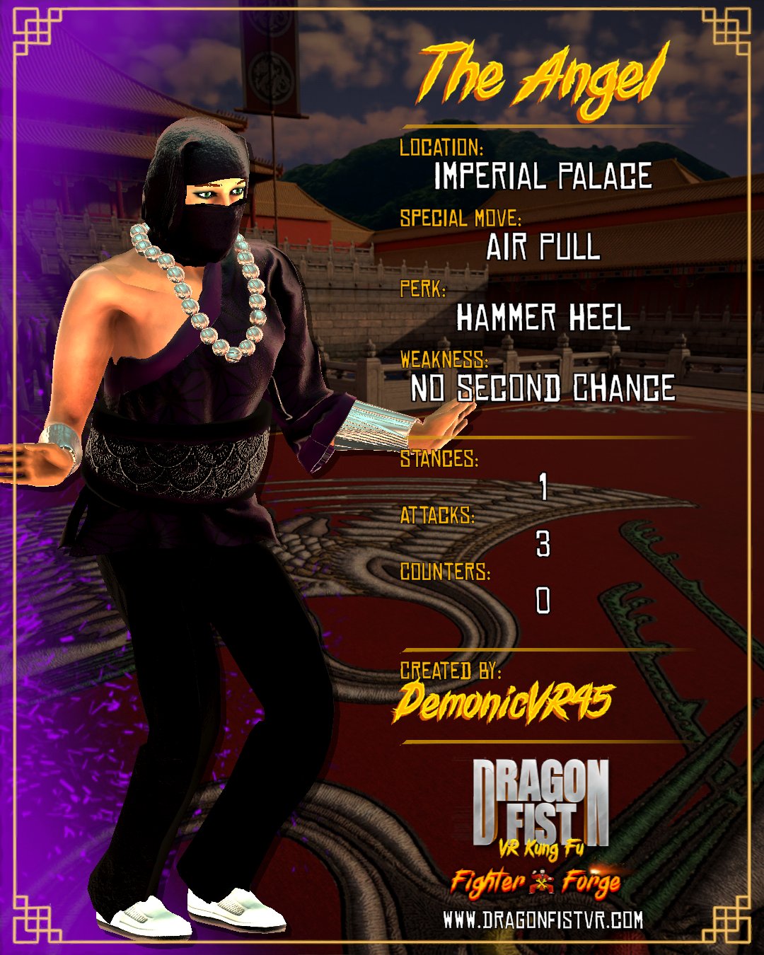 The Angel - Created By: DemonicVR45
